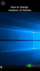 how to change windows 10 themes