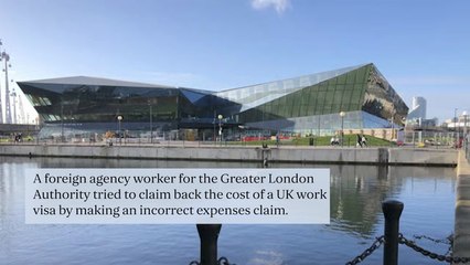 Foreign worker who put £1,239 work visa on City Hall expenses rumbled in fraud probe - as £9million agency staff bill revealed