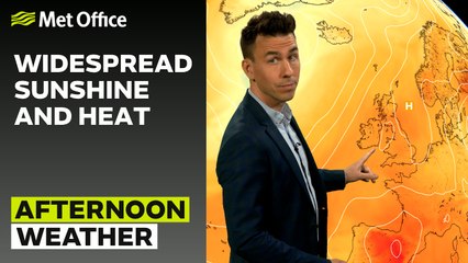 Met Office Friday Afternoon Weather Forecast 11/07/25