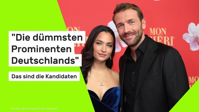 Die dümmsten Prominenten Deutschlands : Das sind die Kandidaten