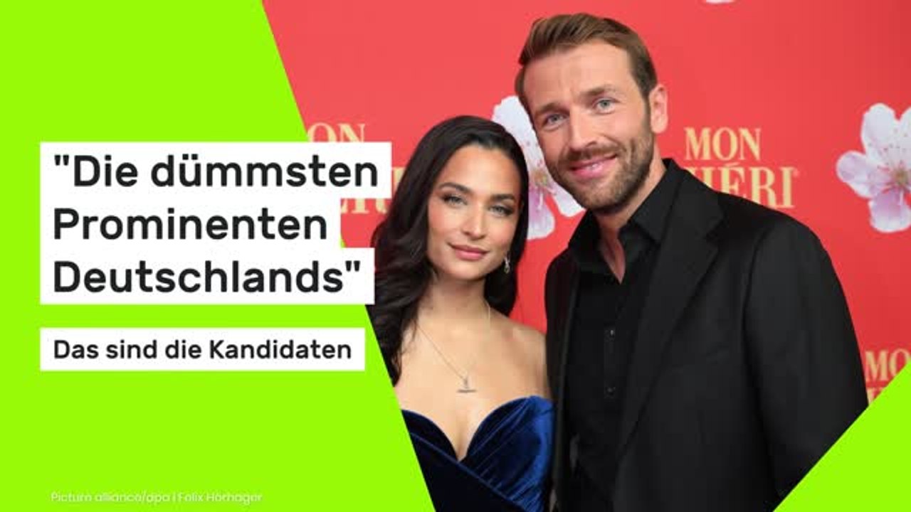"Die dümmsten Prominenten Deutschlands": Das sind die Kandidaten