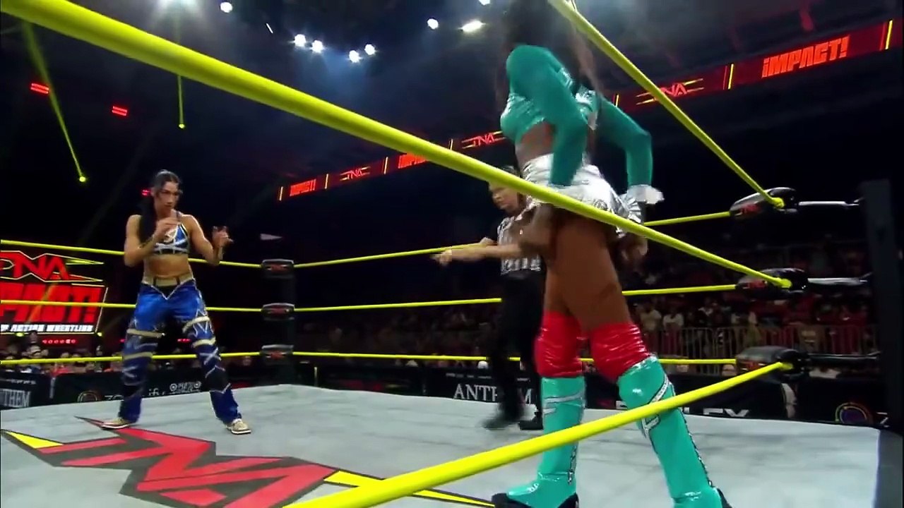 Indi Hartwel vs Victoria Crawford (with Tessa Blanchard) - TNA Impact July 10, 2025