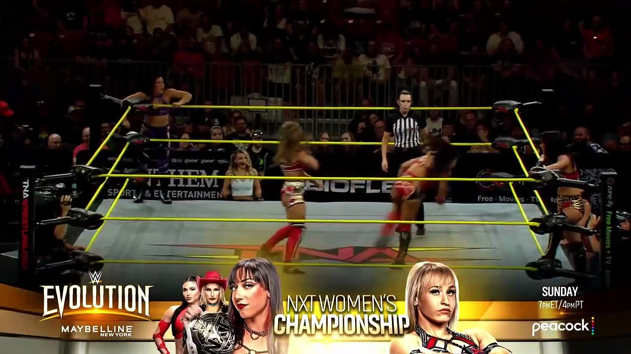 Masha Slamovich & Lei Ying Lee (w/ Xia Brookside) vs. Jacy Jayne & Fallon Henley (w/ Jazmyn Nyx) - TNA Impact July 10, 2025