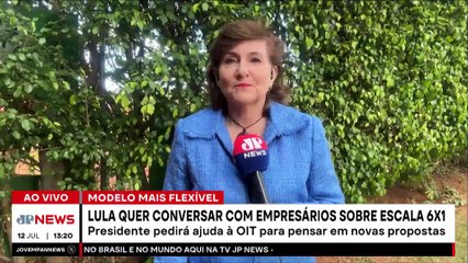 Escala 6x1: Lula quer conversar com empresários sobre tema