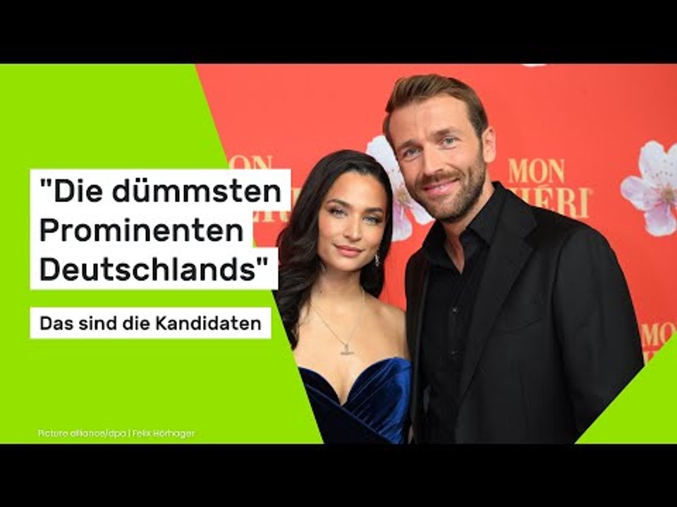 'Die dümmsten Prominenten Deutschlands': Das sind die Kandidaten