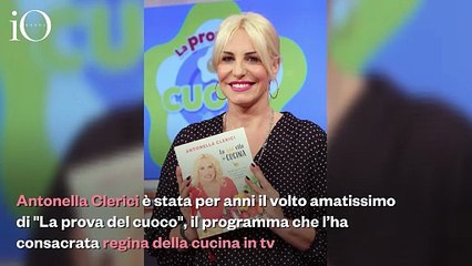 Il vero pranzo di Antonella Clerici e i trucchi per affrontare la menopausa