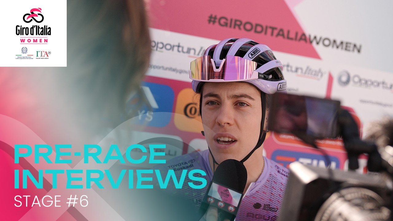 Giro d'Italia Women 2025 | Stage 6: Pre-race interviews