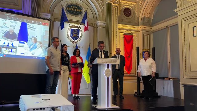 Saint-Étienne renforce ses liens avec la région de Louhansk