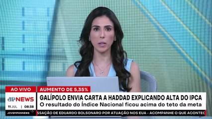 Galípolo envia carta a Haddad após IPCA estourar teto da inflação; Deysi e Motta comentam