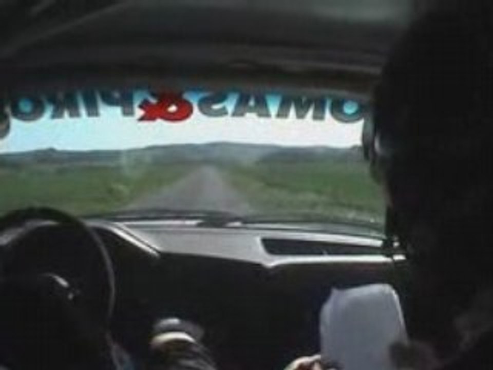 Rallye Sprint de Warzée 2008 : onboar Vincent Cornet