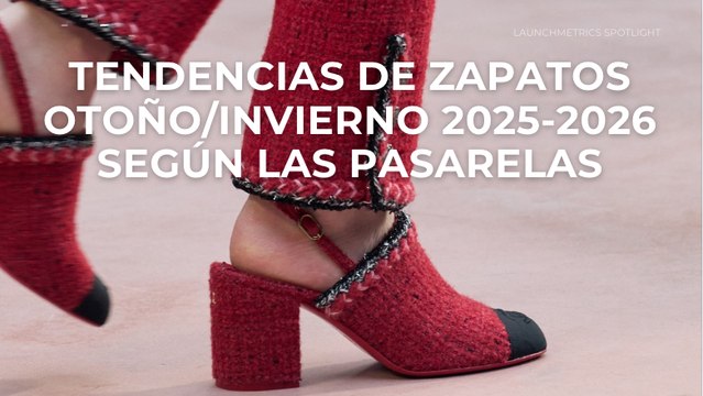 Tendencias de zapatos otoño/invierno 2025-2026 según las pasarelas