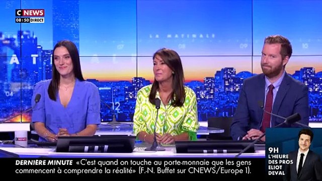 Romain Desarbres rend hommage à sa chroniqueuse de la matinale de CNews Shana Loustau, qui part pour de nouvelles aventures