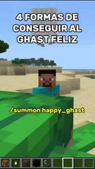 4 Formas de conseguir al Ghast Feliz en Minecraft Happy Ghast