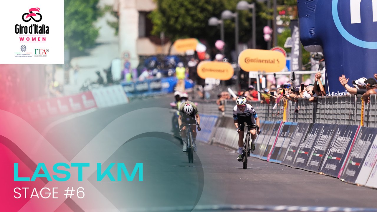 Giro d'Italia Women 2025 | Stage 6: Last KM