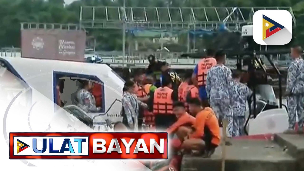 Apat pang sakong naglalaman ng mga buto, natagpuan ng PCG mula sa ilalim ng Taal Lake