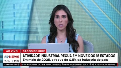 Atividade industrial recua em nove dos 15 locais pesquisados pelo IBGE; Ghani analisa