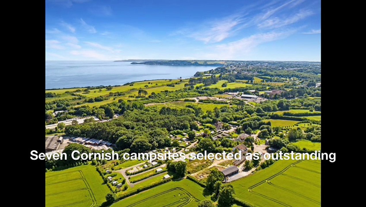 Seven Cornish campsites selected as outstanding