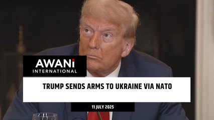 Trump sends arms to Ukraine via NATO