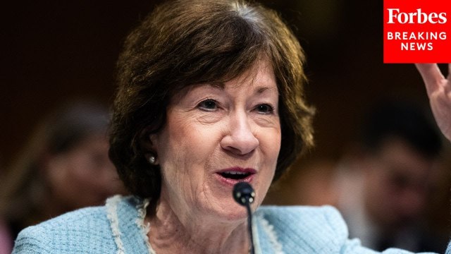Susan Collins Leads Senate Appropriations Committee Discussion On Agriculture Appropriations Bill