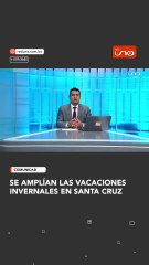 SE AMPLÍAN LAS VACACIONES ESCOLARES