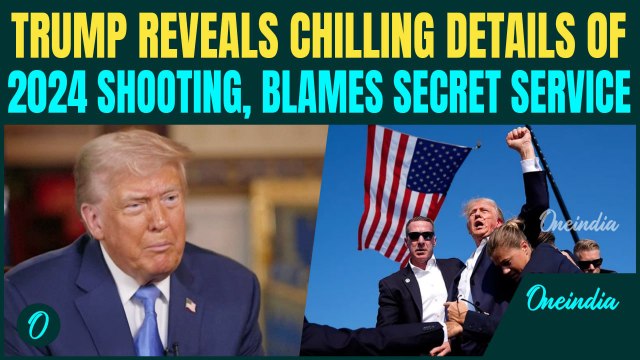 ‘I Got Wacked!’: Trump Recalls 2024 Assassination Attempt, Blasts Secret Service for Fatal Failures