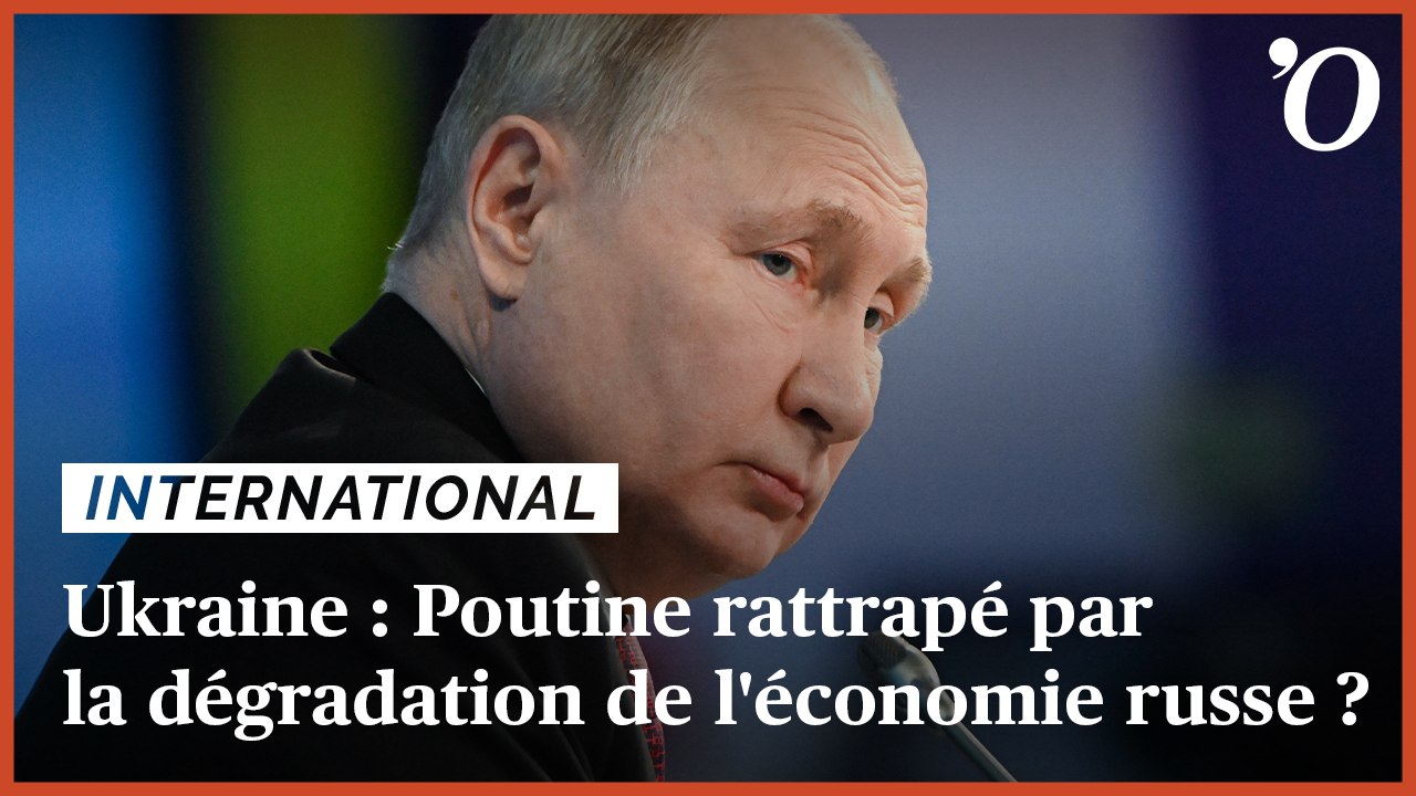 Guerre en Ukraine: Poutine rattrapé par la dégradation de l'économie russe?