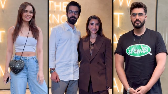 Rajkummar Rao, Patralekha, Manushi Chhillar & Arjun Kapoor Attend - Maalik Mega Screening!