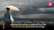 Pronóstico del Tiempo para Santo Domingo, República Dominicana, en la semana del 14 al 20 de julio, 2025