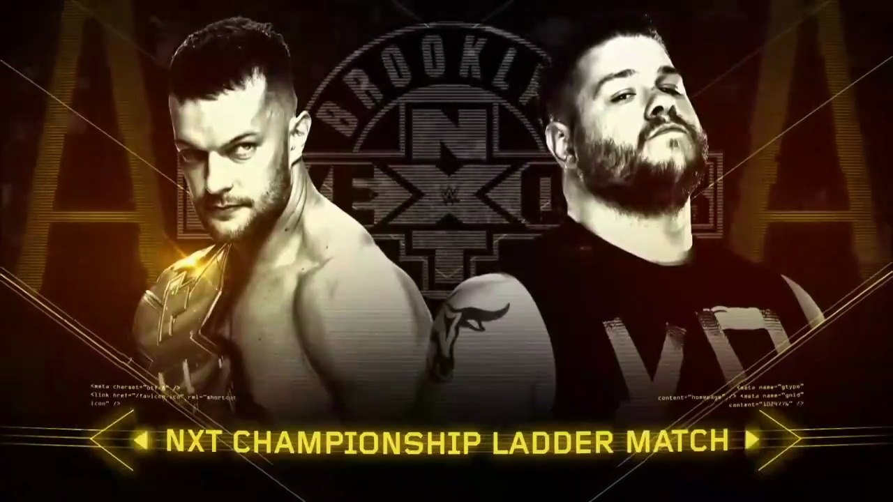 NXT Takeover : Brooklyn 2015 - Kevin Owens vs Finn Bálor (Ladder Match, NXT Championship)