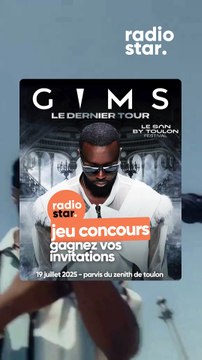 Radio Star vous invite au concert de GIMS 1️⃣ Likez ce post ❤️ 2️⃣ Identifiez 3 amis fans de GIMS en commentaire 👇 3️⃣ Abonnez-vous à notre compte 📻 💡