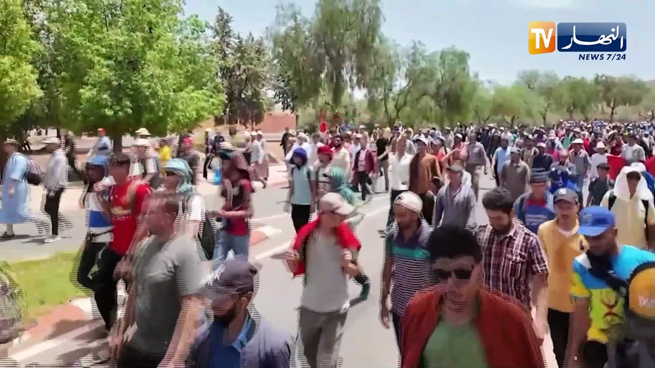 المغرب / احتجاجات واسعة بجهة بني ملال - خنيفرة بسبب التهميش والإقصاء