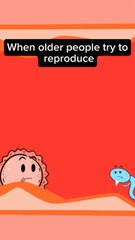 When older people try to reproduce #shorts #viralvideo #funnyvideos #pregnant #animation