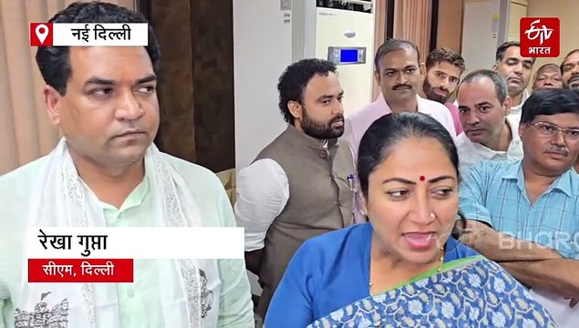 सीएम रेखा गुप्ता ने INA मार्केट अग्निकांड के पीड़ित दुकानदारों को वितरित किए 5-5 लाख के चेक