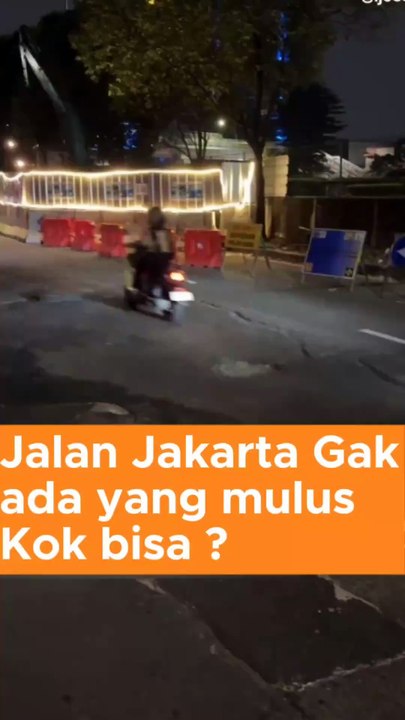 Pak Gubernur Pramono Jalan di Pasar Minggu Rusak