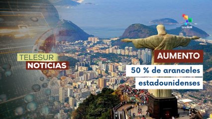 Brasileños rechazan aranceles de EE.UU.