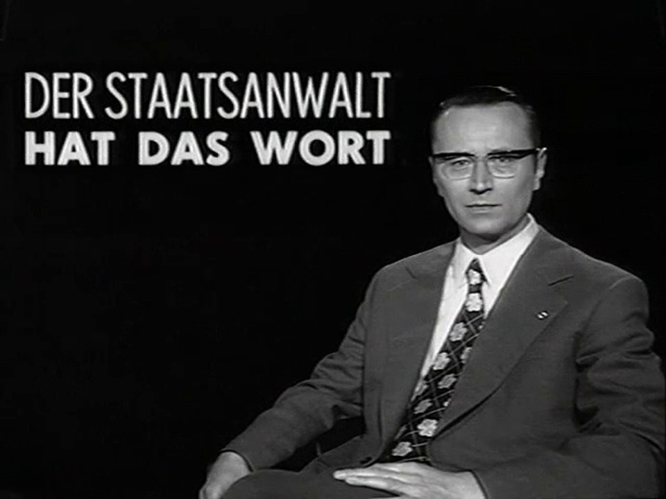 Der Staatsanwalt hat das Wort-Und wenn ich nein sage