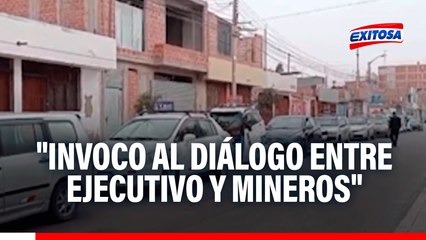 Desabastecimiento de GLP en Tacna: "Invoco al diálogo entre Ejecutivo y mineros", señaló secretario del FREDETAX