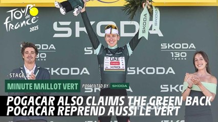 Škoda Green Jersey Minute - Stage 7 - Tour de France 2025