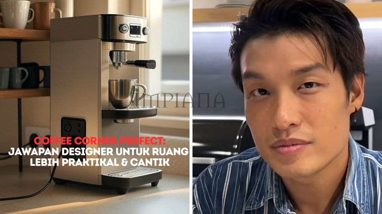 Coffee Corner Perfect: Jawapan Designer Untuk Ruang Lebih Praktikal & Cantik