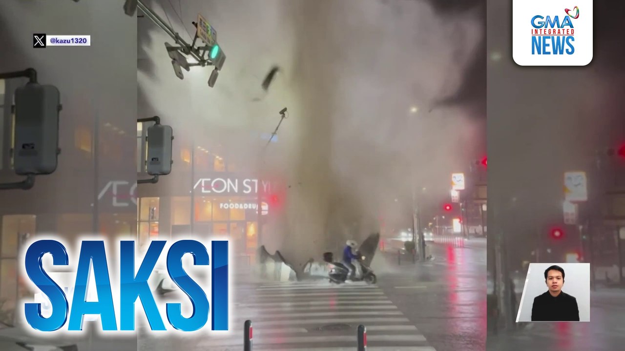 Manhole, sumabog sa gitna ng record-breaking na pag-ulan | Saksi