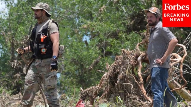 First Responders And Volunteers Continue Days-Long Search For Survivors Of Texas Floods