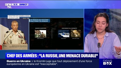 Chef des armées : "La Russie, une menace durable" - 11/07