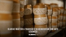 Olarias mantém a tradição e se reinventam com arte cerâmica