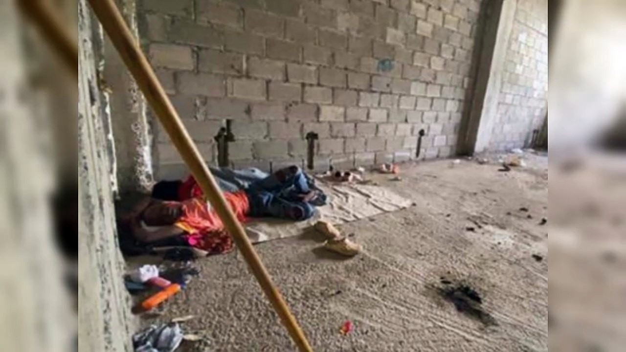 Haitianos y adictos ocupan obra abandonada en Santiago