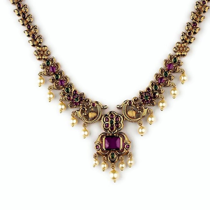 Sasitrends Enchanting Gold Plated Peacock and Floral Pearl Necklace Jewellery Set for Women & Girls https://amzn.to/4kChajn #Sasitrends #GoldPlatedJewelry #PeacockNecklace #FloralJewelry #PearlNecklace #JewelrySet