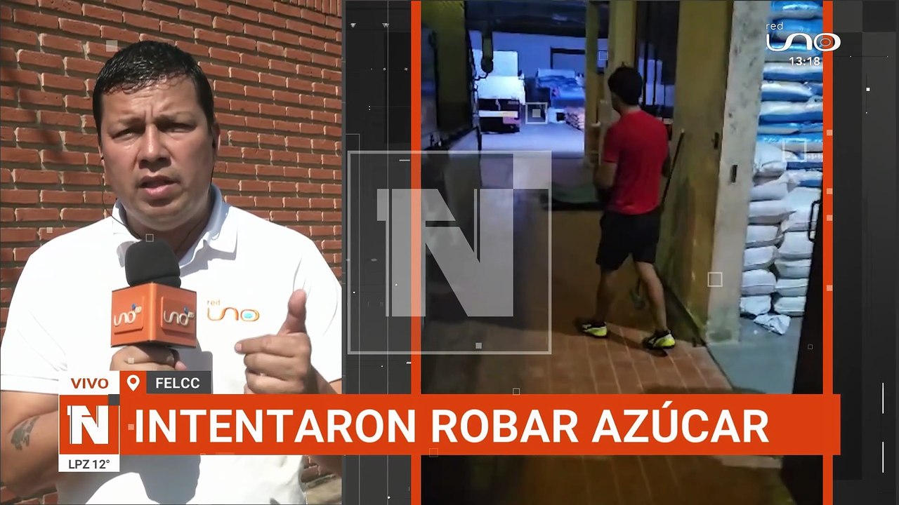 APREHENDIDOS POR ROBO DE AZÚCAR