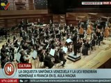 La Orquesta Sinfónica Venezuela sonará en el Aula Magna de la UCV en homenaje a Francia