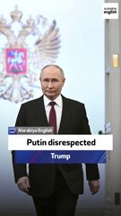 Ukrainian MP: Putin disrespected Trump