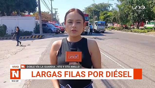 LARGAS FILAS POR DIÉSEL