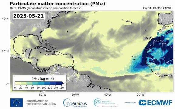 Copernicus corrige su mapa y separa Marruecos del Sáhara Occidental